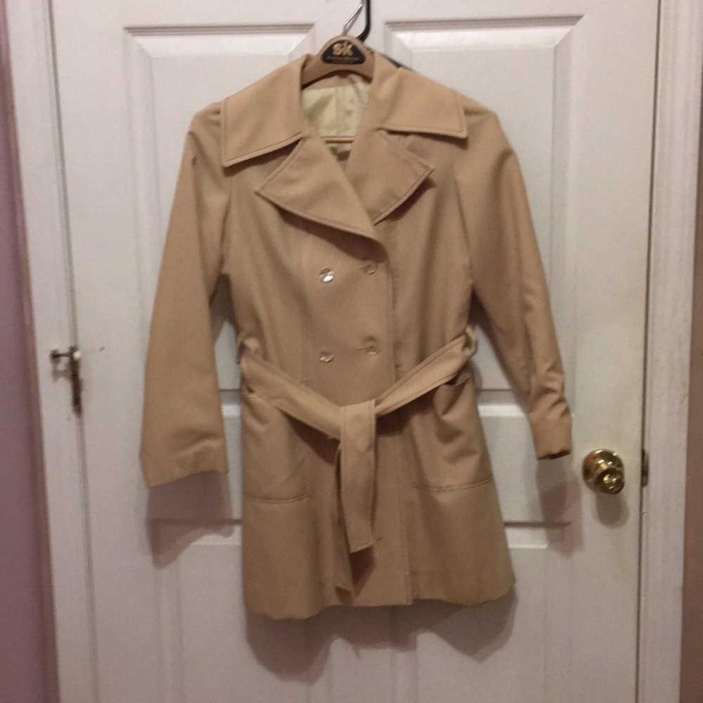 Vintage tan Trench coat